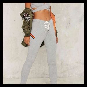🆕 👄 Original Nasty Gal Old Stock CAMP Collection Joggers